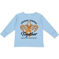 thumbnail image 3 of Inktastic Leukemia Awareness Staying Strong Together and Orange Ribbon Boys or Girls Long Sleeve Toddler T-Shirt, 3 of 5