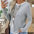 thumbnail image 5 of SDNall Ladies' Brushed Long-Sleeved T-Shirt with Round Neck and Button Details, 5 of 7