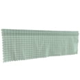 thumbnail image 3 of Cortina de media ventana de lino y algodón minimalista de estilo nórdico para armario de cocina, verde, 3 of 8