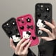 thumbnail image 2 of Funda de TPU suave 3D Liquid Matte Bowknot Hello Kitty para iPhone 15 14 13 12 11 Pro Max XR XS X 7 8 Plus SE2 Candy Painting Cover, 2 of 5