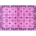 thumbnail image 1 of Ahgly Company Indoor Rectangle Abstract Purple Modern Area Rugs, 2' x 3', 1 of 4