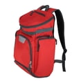 thumbnail image 3 of Mochila de baloncesto DYNWAVEMX Bolsa Transpirable con compartimento para zapatos y pelotas Rojo, 3 of 8