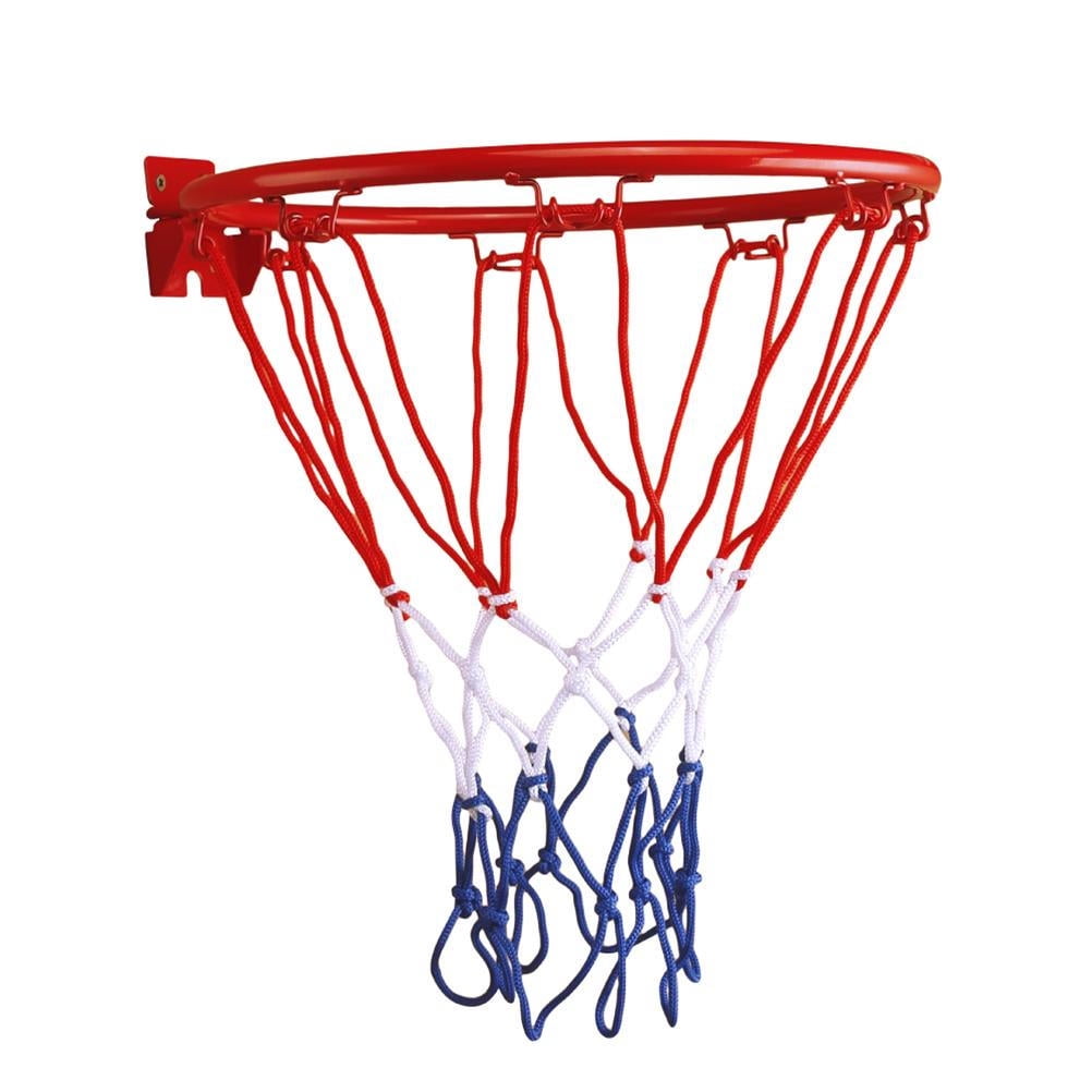Hanging Basketball Frame Basketball Ring with Network Screws 32cm Diameter Indoor and Outdoor 