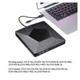 thumbnail image 3 of External DVD Drive Optical Drive USB /Type C CD ROM Player CD-RW Burner Writer Reader Recorder Portable For Laptop ,high resolution screen, 3 of 6
