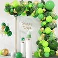 thumbnail image 1 of globos verdes para Fiesta, Kit de Arco de Globo Metálico, 137 Piezas, Halloween, Boda, Navidad, Pascua, 1 of 4