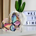 thumbnail image 6 of Hearts Acrylic Plaques Bible Inspirational Gifts for Women Keepsake Christian Positive Prayer God Sign Paperweight for Home Office Table Desk Butterfly Gifts for Birthday Christmas 5.9in DIY, 6 of 8
