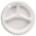 thumbnail image 1 of Heavyweight Plastic Plates, 9 Inch, White, Round, 1 of 1