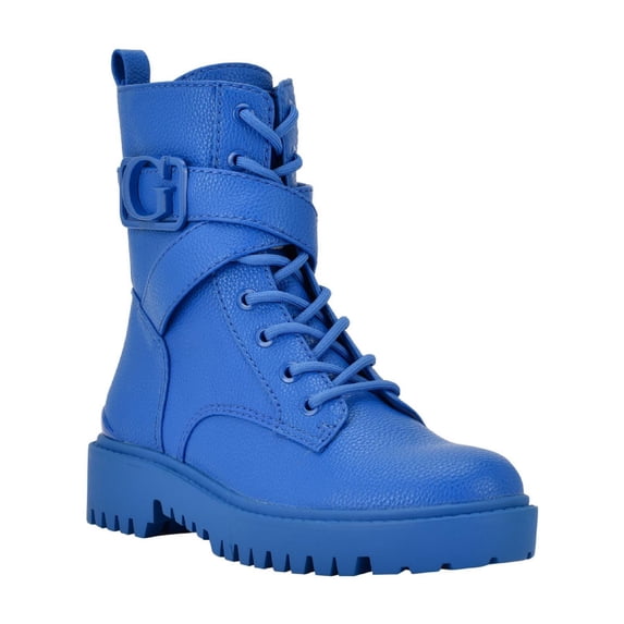 Guess Womens Orana Lace Up Platform Combat & Lace-up Boots