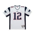 thumbnail image 2 of Men's Mitchell & Ness Tom Brady White New England Patriots 2000 Authentic Jersey, 2 of 7