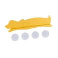 thumbnail image 4 of Shangren Sink Baffle Plate Portable Cartoon Dog Shape Water Screen Silicone for Dish Washing Kitchen yellow, 4 of 8