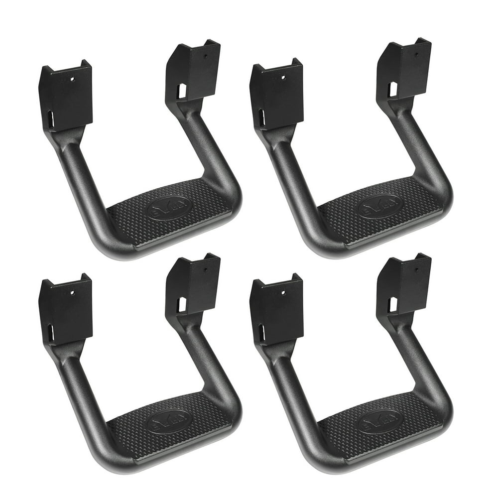 Bully BBS11032 Universal Truck Black Powder Coated Side Step Set, 4