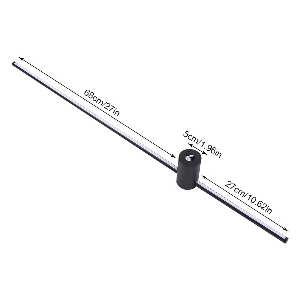 Modern LED Wall Light, Long LED Wall Lamp, Black Minimalist Linear Strip Sconce Wall Mounted Lamp for for Living Room Bedroom Hallway 39.37in
