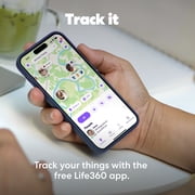 Life360 Tile Mate Bluetooth Tracker for Keys, Bags, Phones, and More, iOS and Android, Black 4-Pack (New)