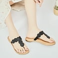 thumbnail image 5 of Ataiwee Women's Flat Slide Sandals - Comfortable Cute Summer Flops., 5 of 7