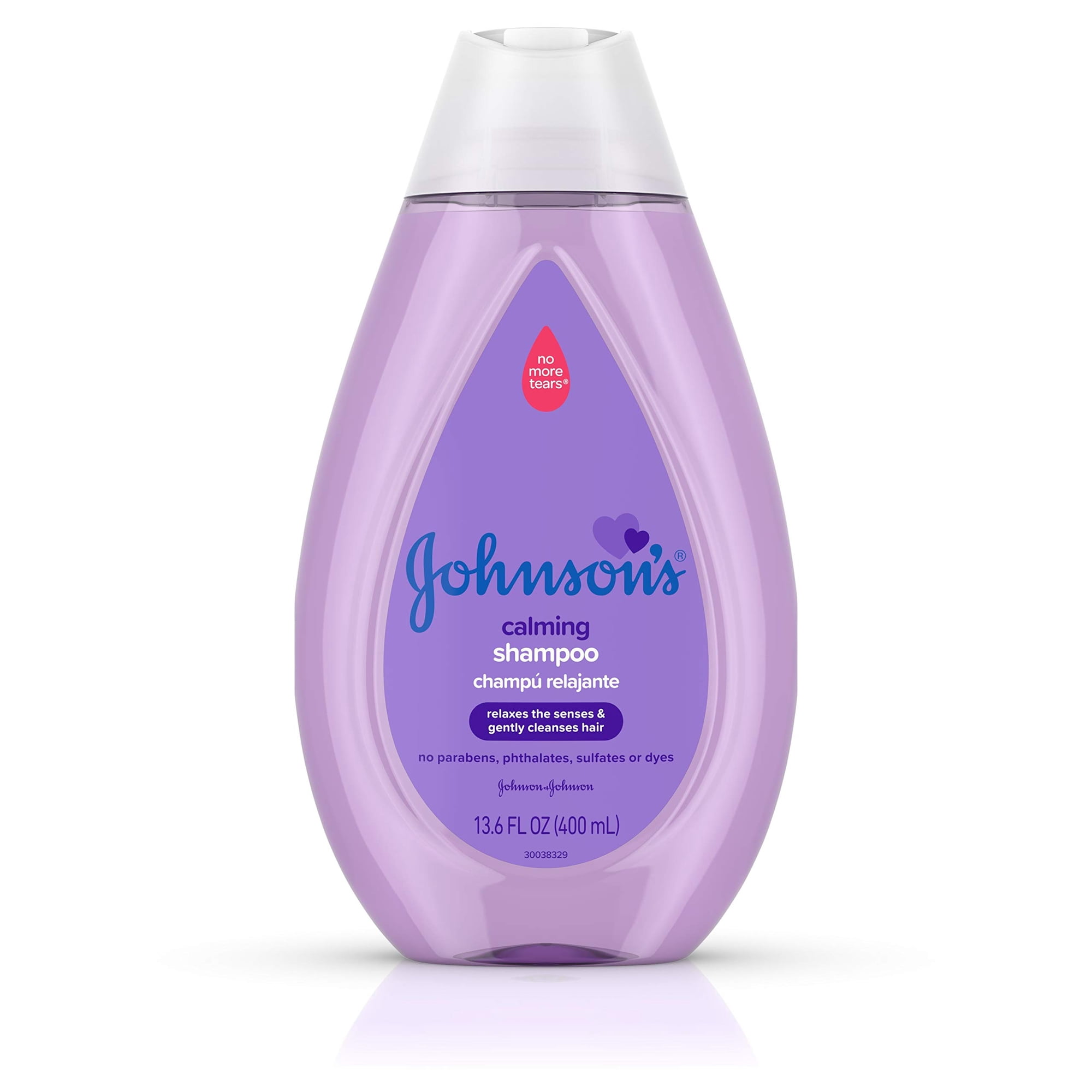 Johnson's Calming Baby Shampoo with Soothing NaturalCalm Scent 13.6 fl oz (Pack of 4)