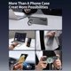 thumbnail image 5 of for Samsung Galaxy S24 Case with Invisible Magsafe Kickstand, Bezel Less Frameless Metal Slim Hard Ultra Thin Shockproof Case with Ring Holder, Magnet, 5 of 5