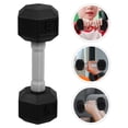 thumbnail image 3 of Small Dumbbell Kids Silicone Hexagonal Dumbbell Kids Hand Weight Barbell, 3 of 9