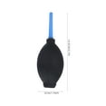 thumbnail image 2 of Shisuyan Silicone Air Blower Pump Camera Lens Dust Cleaner with Cleaning Cloth Brush, 2 of 8