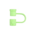thumbnail image 1 of Silicone Straw Cover Set Reusable Drinking Straw Tips Compatible With Various Sized For Traveling Picnicking Fitness Parties Decoration And More, 1 of 5