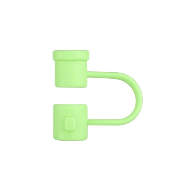 Silicone Straw Cover Set Reusable Drinking Straw Tips Compatible With Various Sized For Traveling Picnicking Fitness Parties Decoration And More