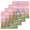 Peach Pink, variant on Easter Gnomes Bunnies Kitchen Dish Towels for Drying Dishes Set of 2, Spring Easter Eggs Floral Purple Plaid Waffle Weave Microfiber Hand Tea Bathroom Towels Quick Dry & Absorbent Towel 12x12