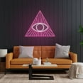 thumbnail image 4 of Glowneon Eye Neon Signs, Prophetic Eyes Led Sign, 4 of 4