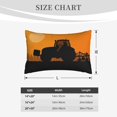 thumbnail image 4 of Naloa tractor cultivating the land Pillowcase, Cool Pillowcase, Lightweight, Breathable, Skin Friendly Pillowcase, Hidden Zipper (No pillow core)-14"x20", 4 of 6