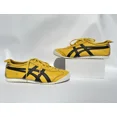 thumbnail image 3 of Asics Onitsuka & Tiger Mexico 66 Yellow Leather Sneakers (D5V1L), US 6,5 Woman’s?, 3 of 6