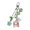 Red, variant on Sentimental Star Wishes Bottle And Fish Acrylic Keychain Ideal For Commuters Lightweight Keepsakes Accessory