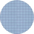 thumbnail image 1 of Ahgly Company Machine Washable Indoor Round Transitional Light Purple Blue Area Rugs, 7' Round, 1 of 7