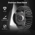 thumbnail image 3 of Correa de reloj MoKo Metal compatible con Samsung Galaxy Watch 8, 3 of 7