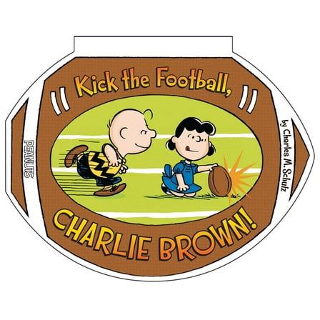 Peanuts Kick the Football, Charlie Brown!, (Board Book)