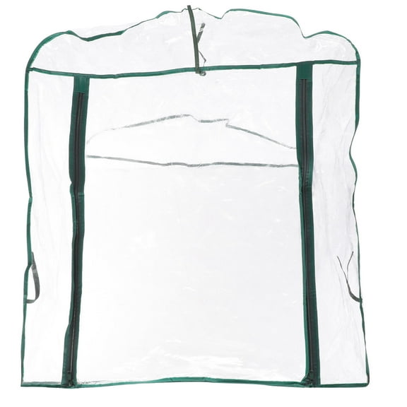 ROSENICE Mini Greenhouse Cover Replacement 1Pack Clear Pvc Protective Cover For Garden 36.6X26.8X19.3in