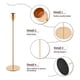 thumbnail image 2 of 6Pcs Gold Candle Holder for Taper Candles, Candlestick Holders Metal Tall Candle Stand for Taper Candles Candle Holder, 2 of 5
