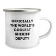 thumbnail image 2 of Funny Sheriff Deputy Gifts for Men, World's Coolest Camping Mug, Christmas Unique Presents from Friends to Family, 2 of 4