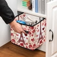 thumbnail image 5 of Eiffel Tower Foldable Storage Bin with Handle, 10.8"x10.5"x10.6", Large Capacity, 5 of 6