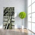thumbnail image 3 of Empire Art Direct Crossroads Frameless Free Floating Tempered Glass Panel Graphic Wall Art, 72" x 36", Ready to Hang, 3 of 9