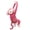 Pink, variant on HannLk Cute Plush Monkey Hanging Tissue Boxes Napkin Tissue Paper Boxes Holder
