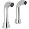 Rohl Ar00380 Deck Unions For Tub Fillers - Chrome