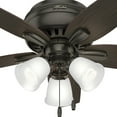 thumbnail image 6 of Hunter Newsome 42" Ceiling Fan with LED Lights and Pull Chain, Premier Bronze, 6 of 11