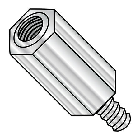 

10-32X3/4 Half Inch Hex Male Female Standoff Aluminum (Pack Qty 50) BC-501211HMA