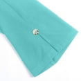 thumbnail image 5 of CHENHANN Capri Leggings For Women 2026 Casual Button Design Knee Length Trousers Summer Clothes For Women Lightweight Summer Pants Women Sky Blue Capri For Women, 5 of 8