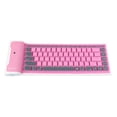 thumbnail image 1 of Slim Portable Wireless Bluetooth 3.0 Rollup Keyboard Compatible with IOS Android  Blue, 1 of 5