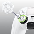 thumbnail image 3 of PlayVital 2 Set Silicone Case for ps5 Controller - Anti-Slip Premium Silicone Material|Futuristic CyberMech Design|Compatible with ps5 Official Charging Dock - White, 3 of 6