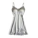 thumbnail image 1 of Negligee Ropa de dormir Lencería Camisón Lencería Vestido de # L Yuyangstore Camisón de satén sexy, 1 of 6
