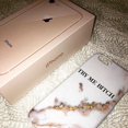 thumbnail image 2 of Personalised Gold Stained Marble Initials iPhone XS Max Case,iPhone 14 Pro Max, 2 of 4