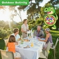 thumbnail image 3 of 30" Large Dinosaur Dart Board Kids Toys for Age 4-8, Kids Dart Board Game with 12 Sticky Balls Safe Classic Felt Dartboard Set , Birthday Gifts for 8-12 Year Old Boys, 3 of 6