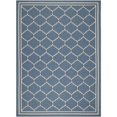 thumbnail image 1 of Safavieh Courtyard Blue Indoor Outdoor Rug - 8' x 11', 1 of 5