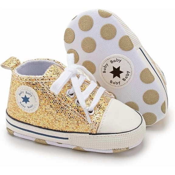 Baby Infant Classic Canvas Baby Shoes Boy/ Girl Soft Sole