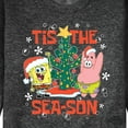 thumbnail image 3 of SpongeBob SquarePants - Tis The Season - Men's Crew Neck Fleece Pullover, 3 of 6